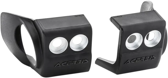 Acerbis Black Fork Shoe Boot Protector Pair