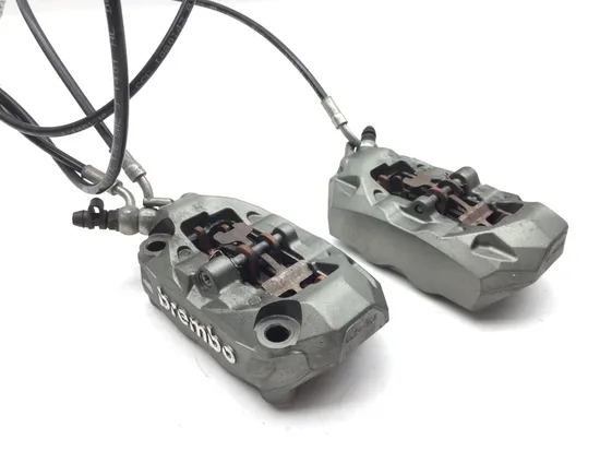 Left Right Front Brake Calipers Pads Set 2017 Ducati Multistrada 950 2866A