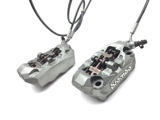 Left Right Front Brake Calipers Pads Set 2017 Ducati Multistrada 950 2866A