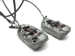 Left Right Front Brake Calipers Pads Set 2017 Ducati Multistrada 950 2866A