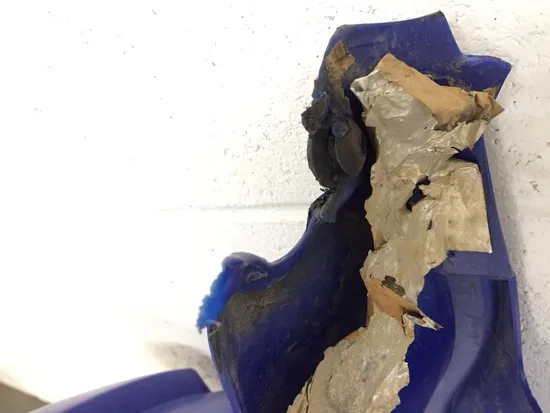 Rear Fender Fenders Plastic 2005 Polaris Sportsman 700 Twin 2868A x