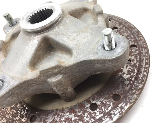 Rear Wheel Axle Hub With Rotor A 2005 Polaris Ranger 500 2x4 2870A x