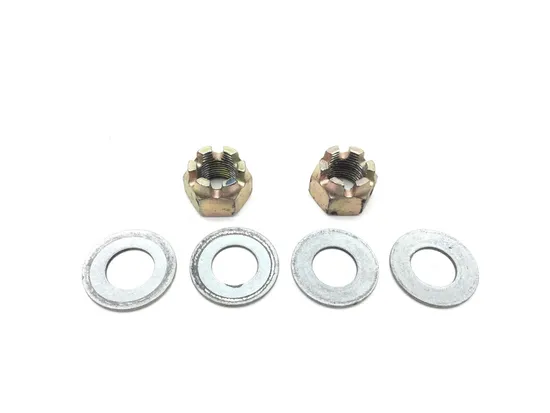 Rear Wheel Axle Hub Castle Nuts 2005 Polaris Ranger 500 2x4 2870A