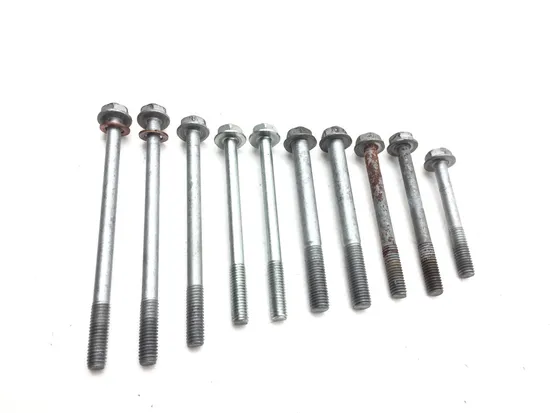 Upper Lower Center Cases Case Bolts 2006 Kawasaki Ninja ZX6RR ZX600N 2872A