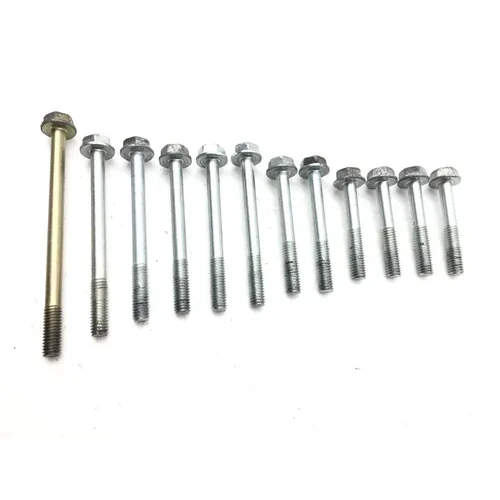 Upper Lower Center Cases Case Bolts 2001 Honda Interceptor 800 VFR800F 2873A 5