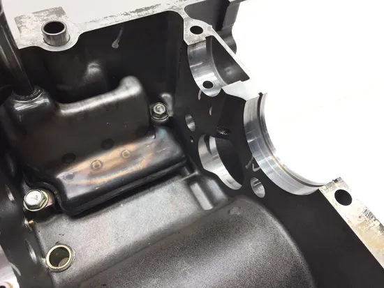 Upper Lower Center Cases Case 2012 Kawasaki Ninja 250R EX250J 2871A