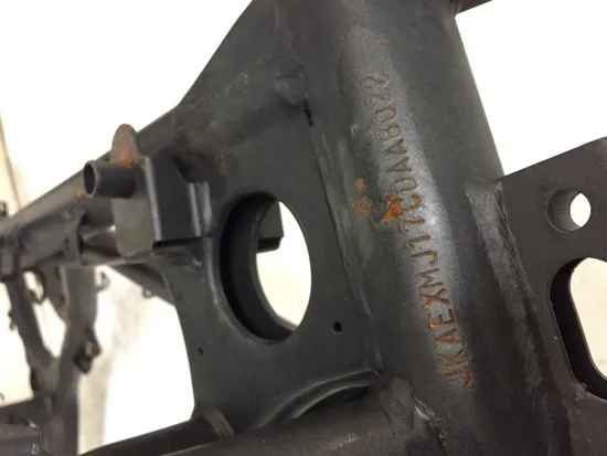 Main Frame Chassis CLN Ready To Go 2012 Kawasaki Ninja 250R EX250J 2871A x