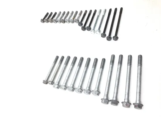 Upper Lower Center Cases Case Bolts 2001 Kawasaki Ninja ZX6R ZX600J 2876A