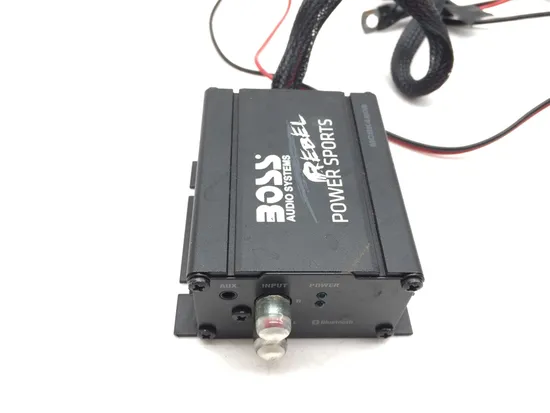 Boss Speakers w Scosche Amp 2000 Harley-Davidson Sportster 1200 XLH1200 2880A x