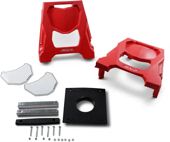 Acerbis Red Black 711 Bike Stand 1