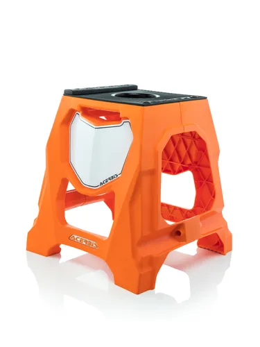 Acerbis Orange Black 711 Bike Stand 2