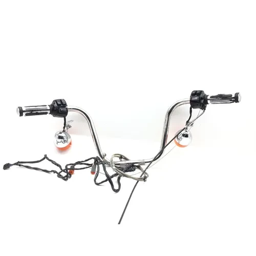 Aftermarket Handle Bars w Cables 2000 Harley Sportster 1200 XLH1200 2880A x 15