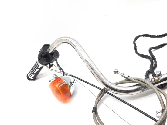 Aftermarket Handle Bars w Cables 2000 Harley Sportster 1200 XLH1200 2880A x