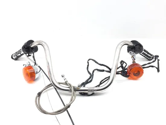Aftermarket Handle Bars w Cables 2000 Harley Sportster 1200 XLH1200 2880A x