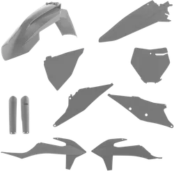 Acerbis Complete Plastic Fender Body Kit Grey