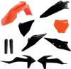 Acerbis Complete Plastic Fender Body Kit OE Orange/Black