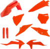 Acerbis Complete Plastic Fender Body Kit Orange