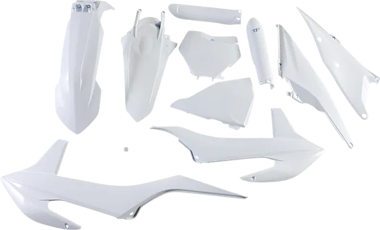 Acerbis Complete Plastic Fender Body Kit OE White