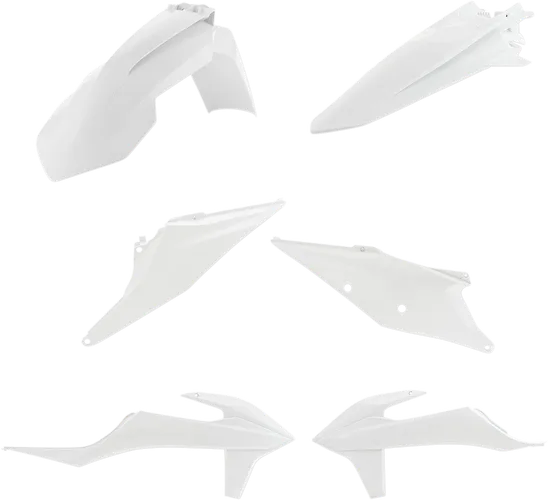 Acerbis Plastic Fender Body Kit White