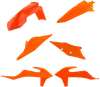 Acerbis Plastic Fender Body Kit Orange