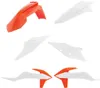 Acerbis Plastic Fender Body Kit Orange White