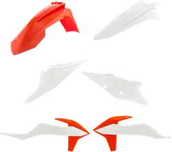 Acerbis Plastic Fender Body Kit OE 2016 Orange White