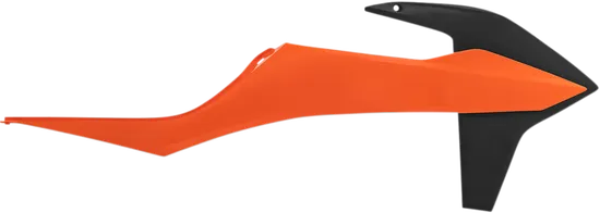 Acerbis Left Right Radiator Shrouds Orange Black