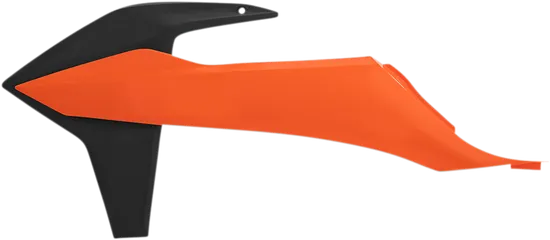 Acerbis Left Right Radiator Shrouds Orange Black