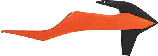 Acerbis Left Right Radiator Shrouds Orange Black