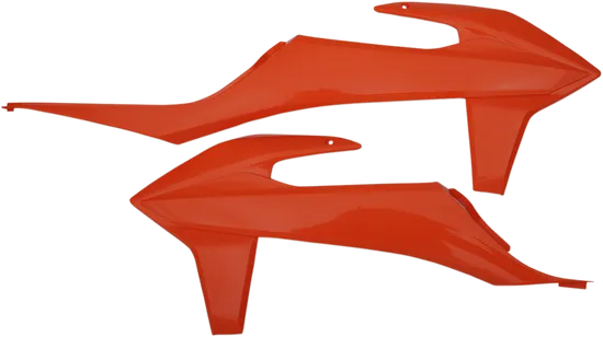 Acerbis Left Right Radiator Shrouds Orange