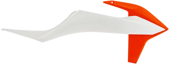 Acerbis Left Right Radiator Shrouds Orange White