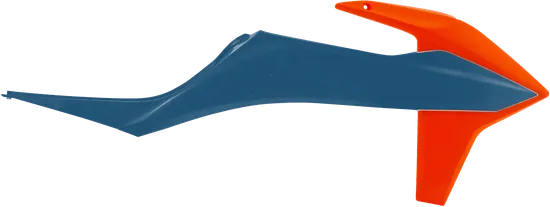 Acerbis Left Right Radiator Shrouds Orange Blue