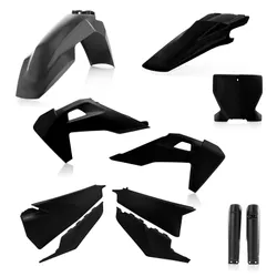 Acerbis Complete Plastic Fender Body Kit Black