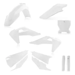 Acerbis Complete Plastic Fender Body Kit White