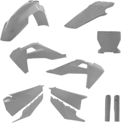 Acerbis Complete Plastic Fender Body Kit Grey