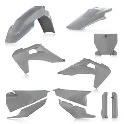 Acerbis Complete Plastic Fender Body Kit Grey