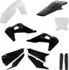 Acerbis Complete Plastic Fender Body Kit White Black