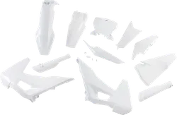 Acerbis Complete Plastic Fender Body Kit OE White