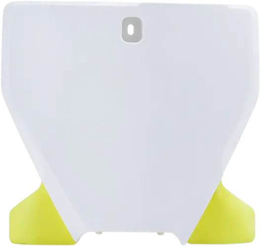 Acerbis White Yellow 20 Front Number Plate