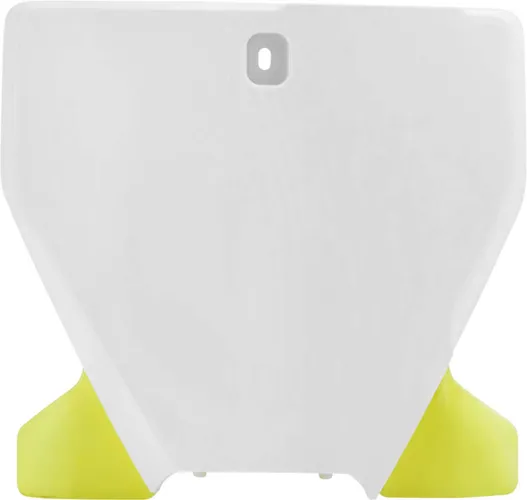 Acerbis White Yellow 20 Front Number Plate