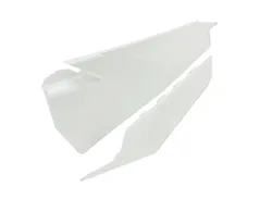 Acerbis Side Panel Number Plates White