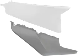 Acerbis Plastic Side Panels White Gray