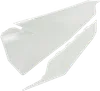 Acerbis Plastic Side Panels White