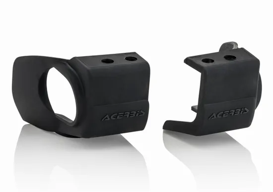 Acerbis Black Fork Shoe Boot Protector Pair
