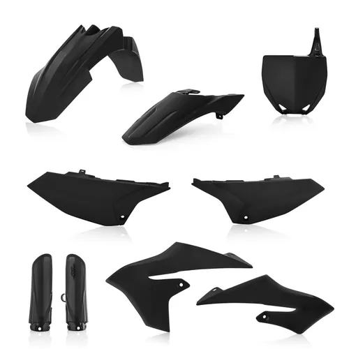 Acerbis Complete Plastic Fender Body Kit Black 3