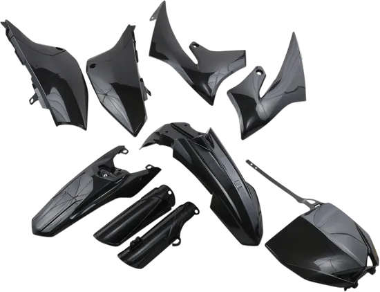 Acerbis Complete Plastic Fender Body Kit Black
