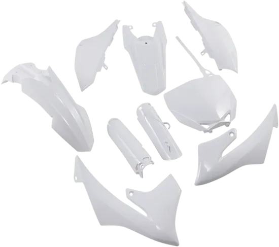 Acerbis Complete Plastic Fender Body Kit White
