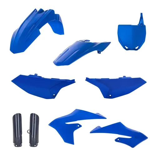 Acerbis Complete Plastic Fender Body Kit Blue White Black 1