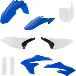 Acerbis Complete Plastic Fender Body Kit Blue White Black