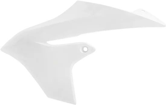 Acerbis Left Right Radiator Shrouds White